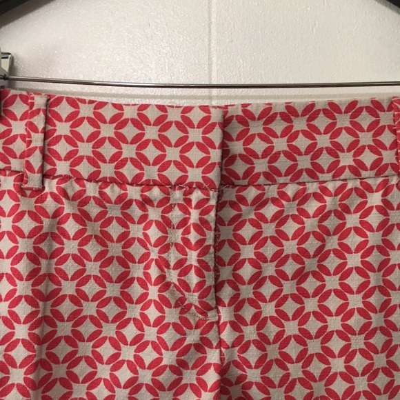 • ann taylor LOFT cute print cotton shorts • - Picture 2 of 6